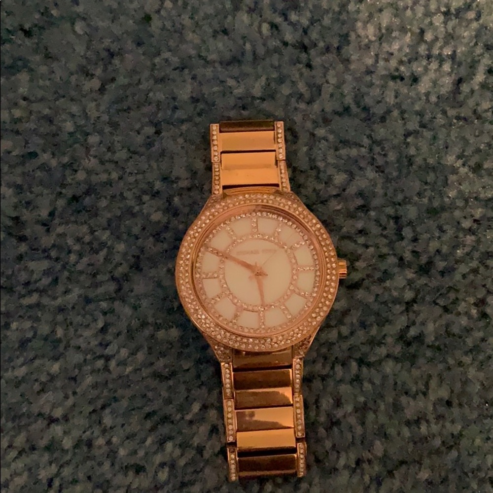 Michael Kors rose gold watch